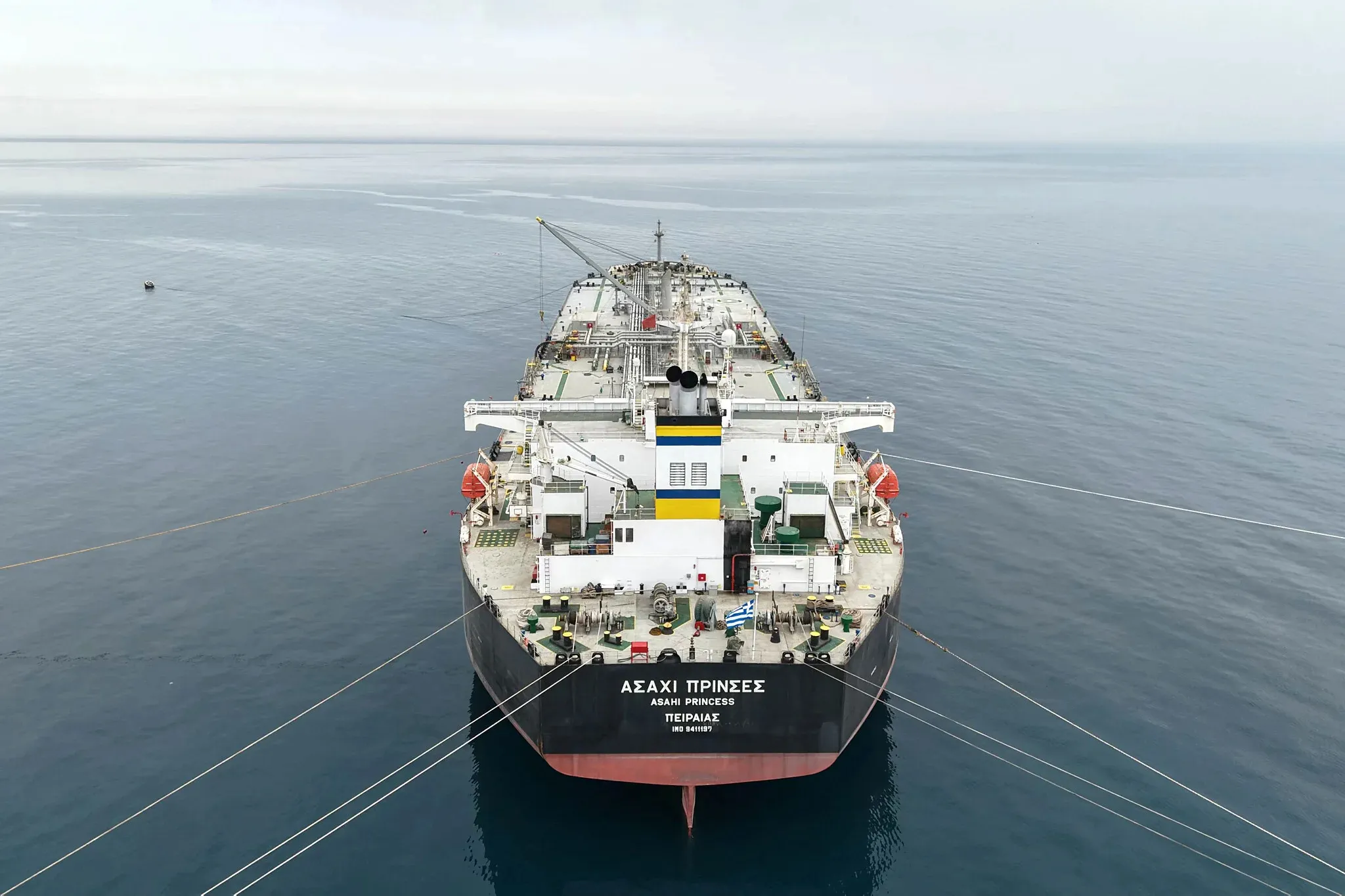 The U.S. is not lifting its blockade of Iran despite the opening of the Strait of Hormuz