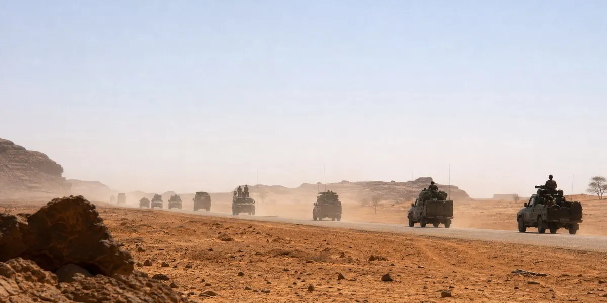 阿尔及利亚军车队抵达尼日尔——Asharq Al-Awsat