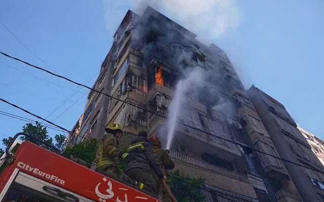 Ізраїль атакує «терористичну інфраструктуру» у Бейруті