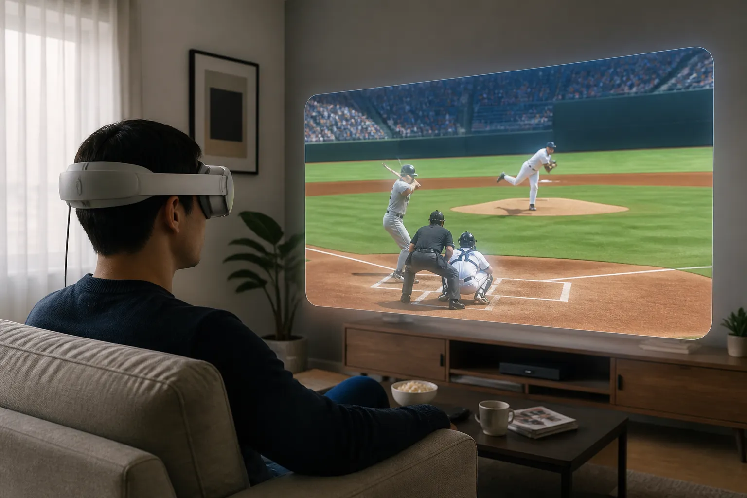 The Verge: Apple Vision Pro zachwycił ujęciami, ale nie zastąpił telewizyjnej transmisji baseballu