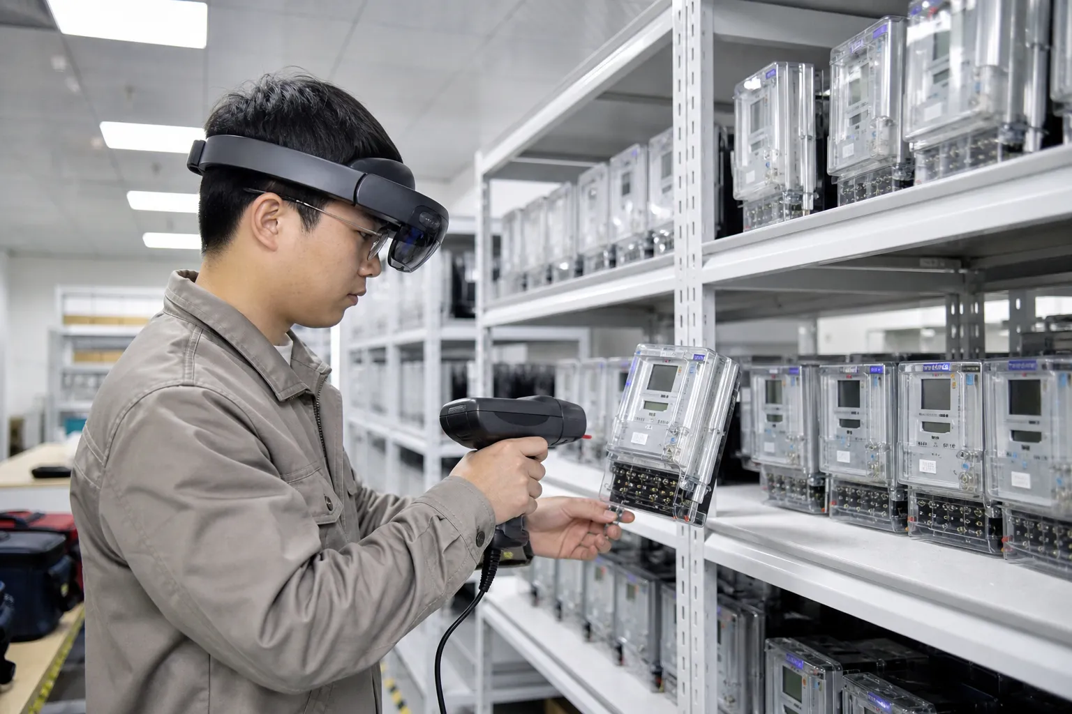 В Китае запустили AR-очки для учета электросчетчиков — ECNS