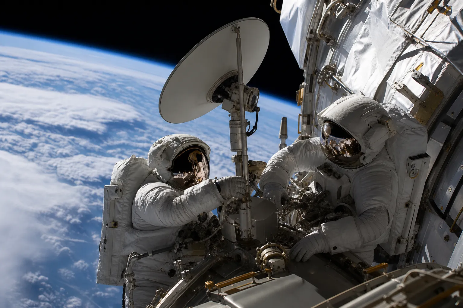 Astronauts to replace faulty ISS antenna during spacewalk