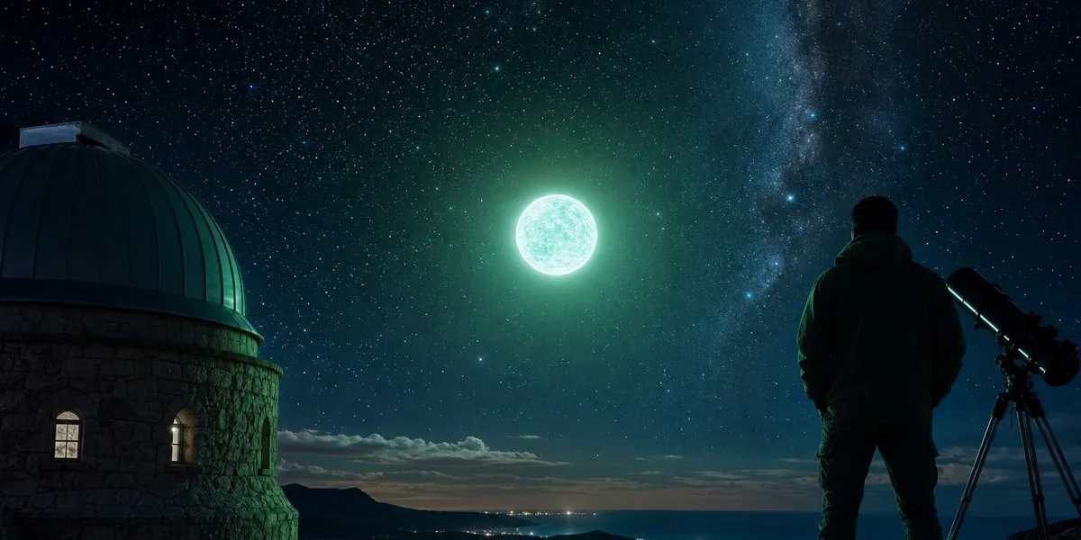Astronomers document a green white dwarf for the first time — Cyprus Mail