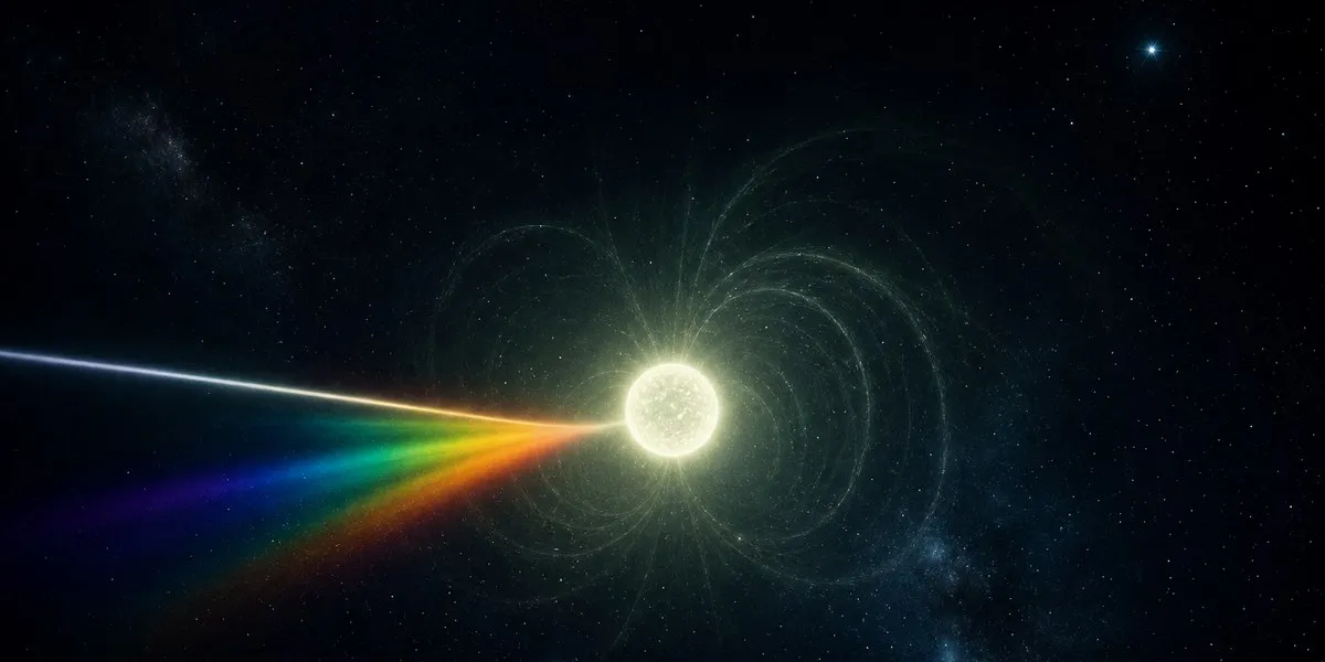 Astronomowie odkryli białego karła, który powinien wyglądać na zielonego — ScienceDaily