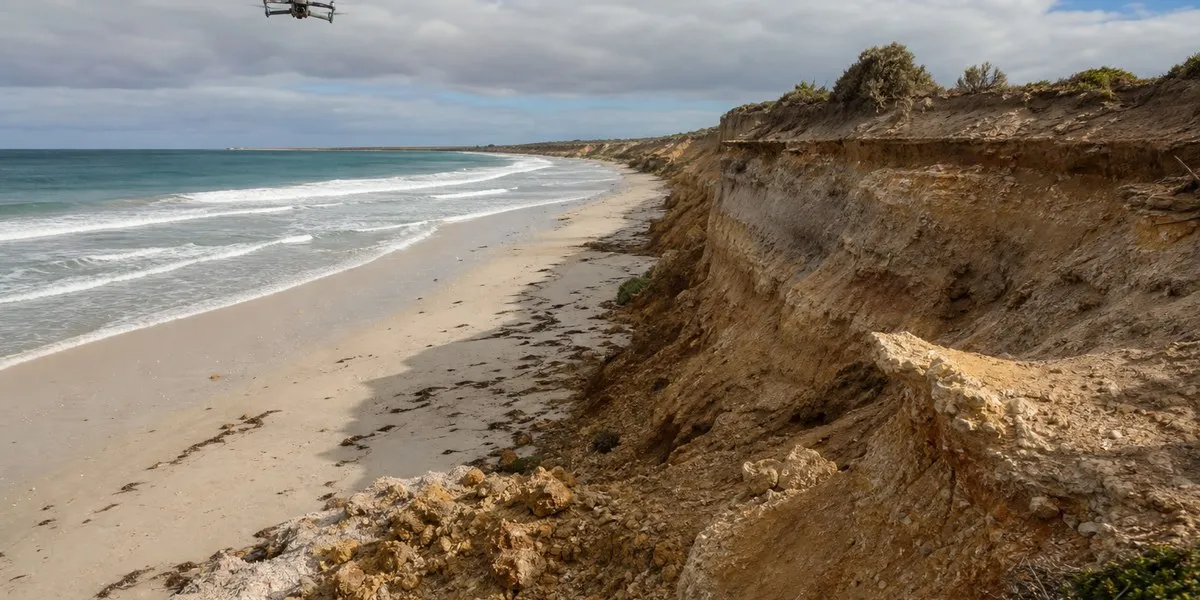 W Australii wolontariusze będą monitorować erozję wybrzeża za pomocą dronów — ABC News Australia