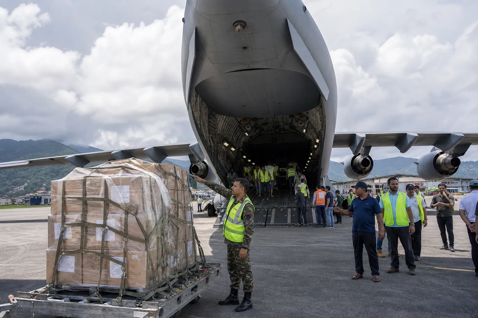 Australia to send drone operators to Nepal, about 1,200 people killed