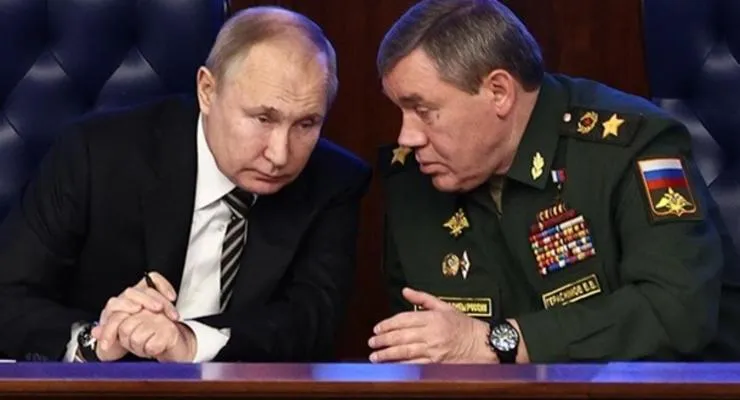 Герасимов доповів путіну про наступ рф на Запоріжжі та удари по Україні Герасимов доповів путіну про наступ рф на Запоріжжі та удари по Україні