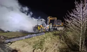 У Польщі підпалили техніку біля будівництва АЕС, поліція підтвердила диверсію