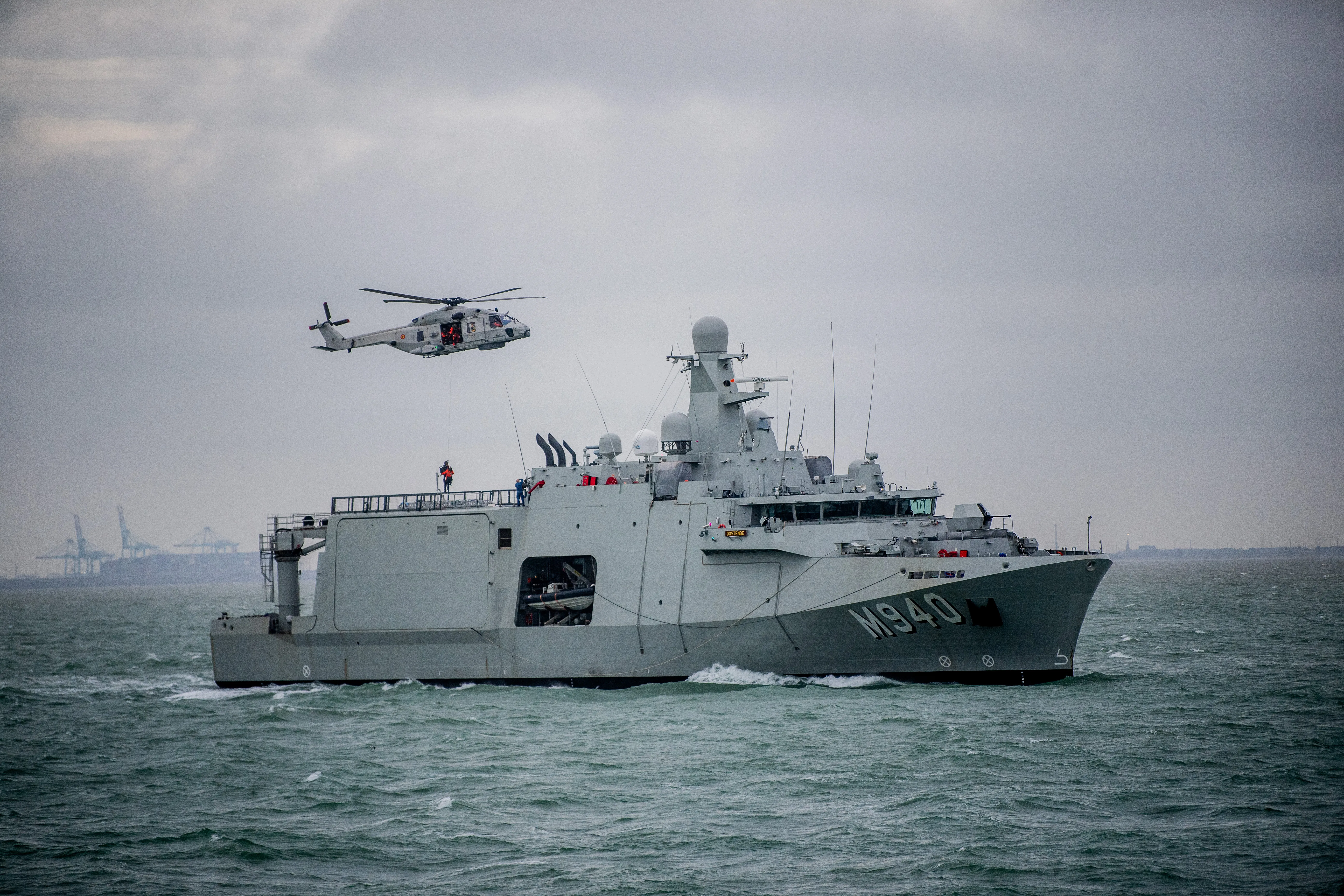 Бельгія запідозрила диверсію на своєму новітньому кораблі