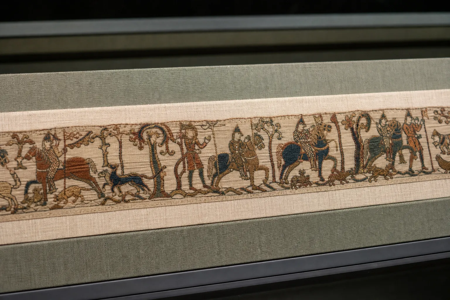 Tkanina z Bayeux trafiła do Londynu na wystawę w British Museum