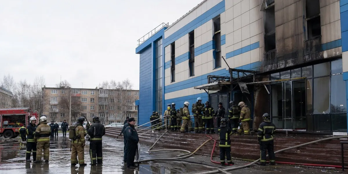 Пожар в ТЦ в Башкортостане унес три жизни — Anadolu Agency