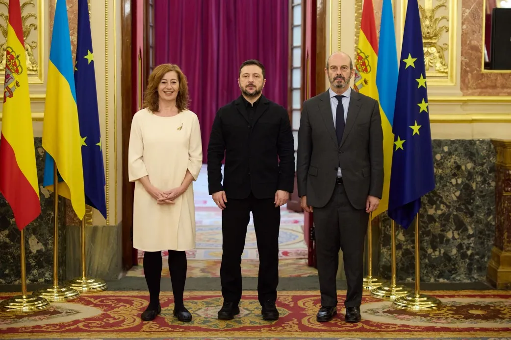 Зеленський обговорив у Мадриді ППО та використання заморожених активів рф