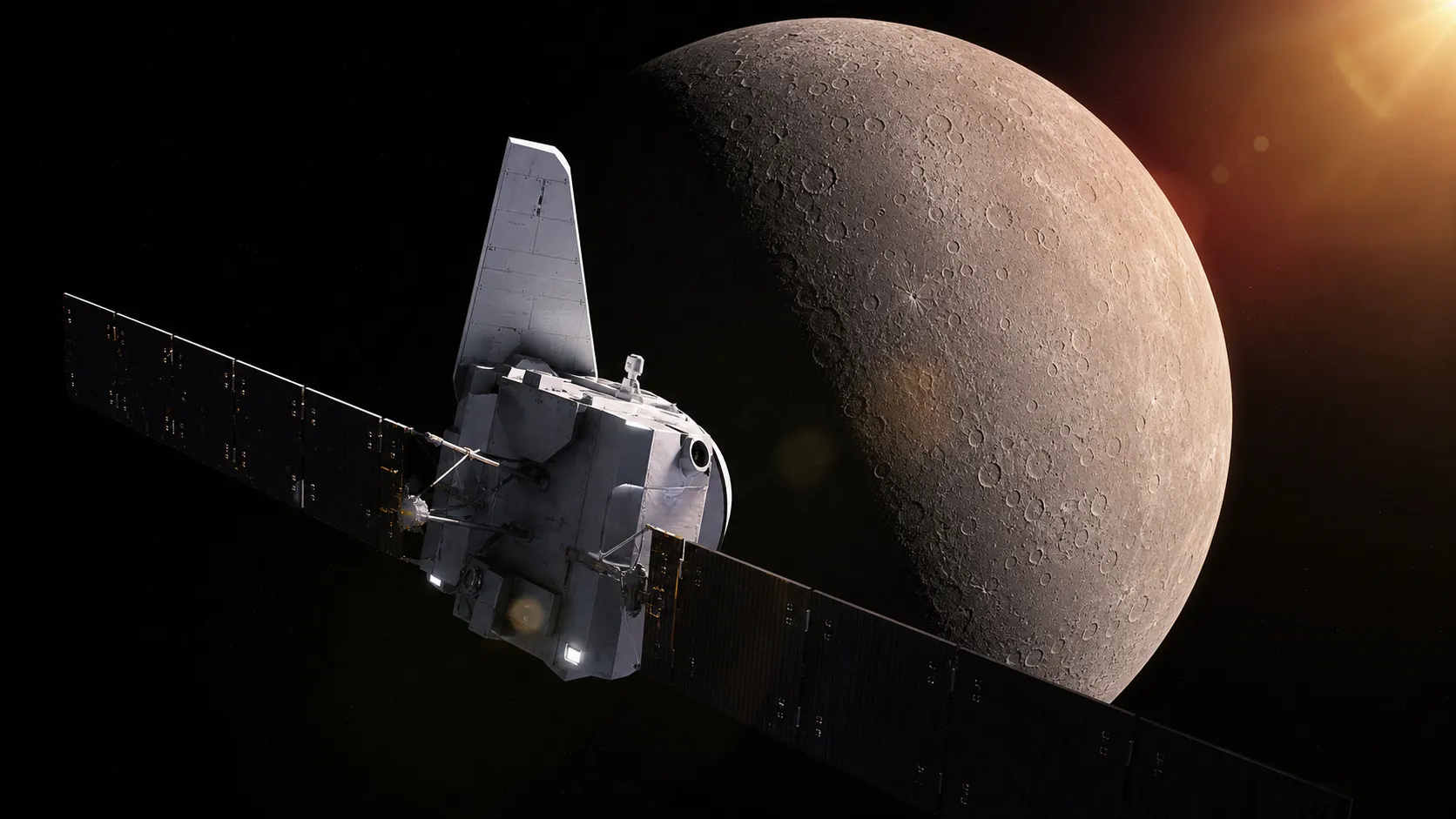 Місія BepiColombo розпочала складне зближення з Меркурієм