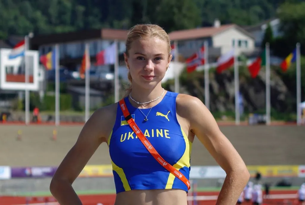 Ukrainian track and field athlete Natalia Besidovska retired at the age of 21