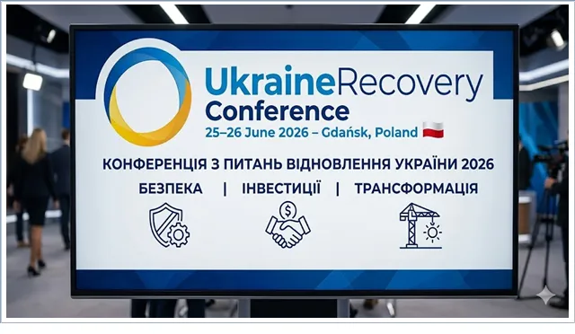 В Гданьске состоится масштабная международная конференция по восстановлению Украины URC 2026