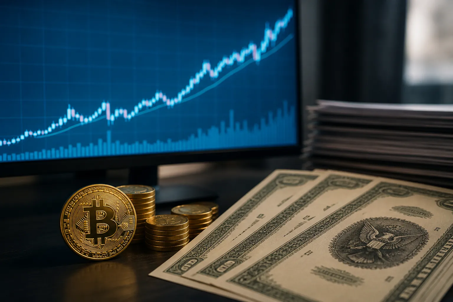 Біткоїн зріс майже на 6% після заяви Мінфіну США про викуп облігацій