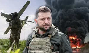 Residents of St. Petersburg reacted with panic to the sight of Ukrainian drones (photo)
