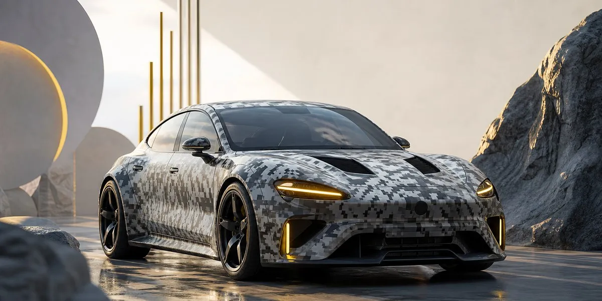 宝马展示接近量产车身的电动M3——InsideEVs
