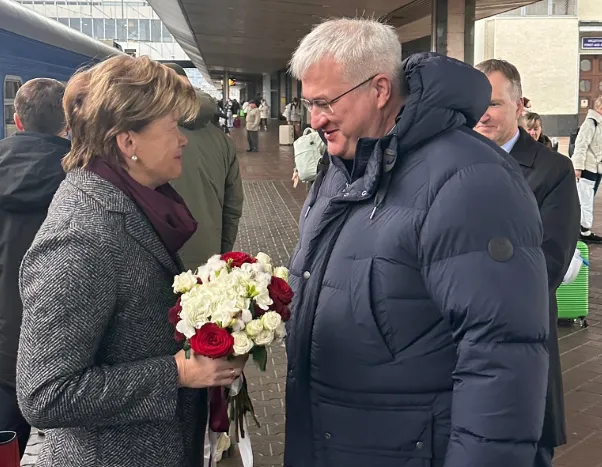 Міністерка закордонних справ Латвії Байба Браже прибула з візитом до Києва