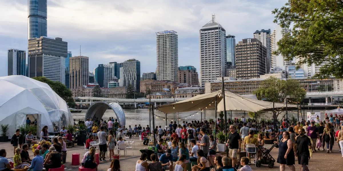Festiwal w Brisbane łączony z przygotowaniami do igrzysk w 2032 roku — ABC News Australia
