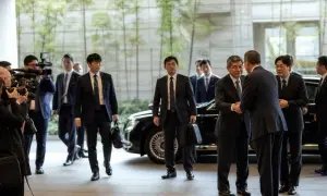 Burnham plans to discuss Patriot systems for Ukraine with Trump — The Japan Times