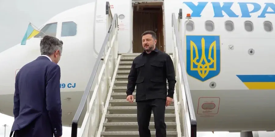 Zelenskyy arrived in Ireland to begin his presidency of the Council of the EU