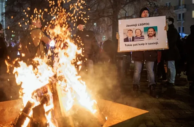 У Литві поновились протести проти змін до закону щодо незалежності мовника LRT