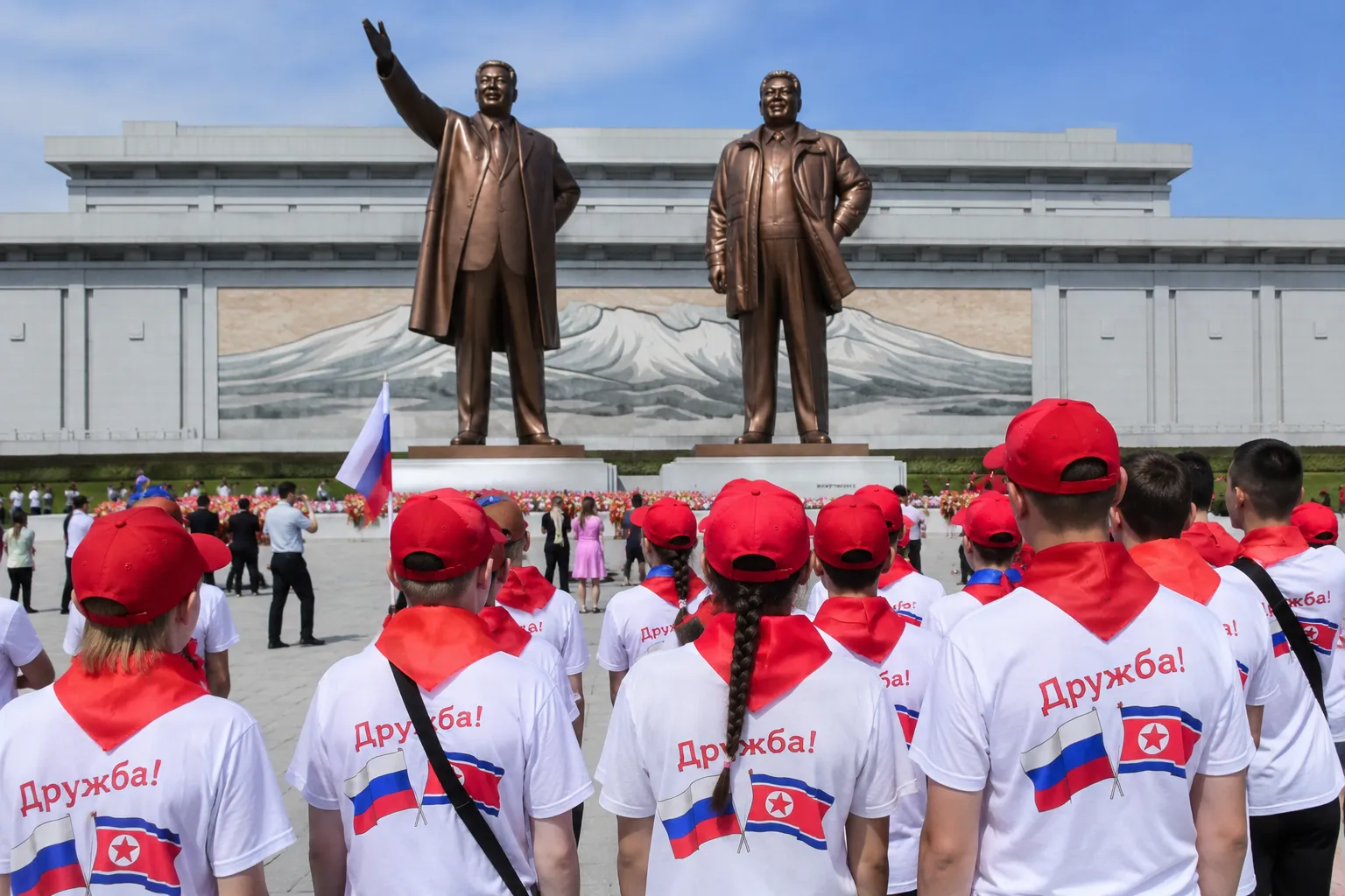 More than 400 Russian children were sent to a camp in North Korea