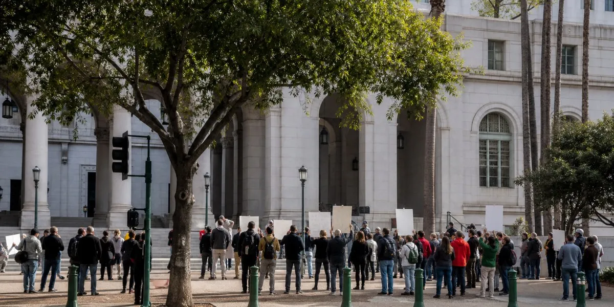 Thousands of California state workers go on strike — The Guardian