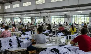 Factory workers in Cambodia earn less than £1 an hour — BBC Sport