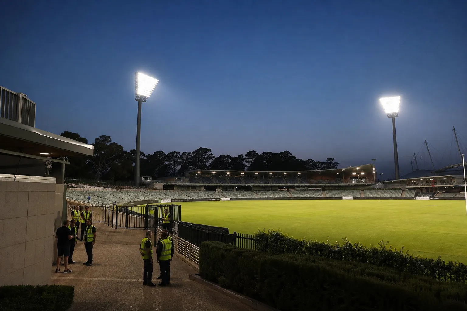 Flares and objects thrown at players reported at junior AFL final in Canberra