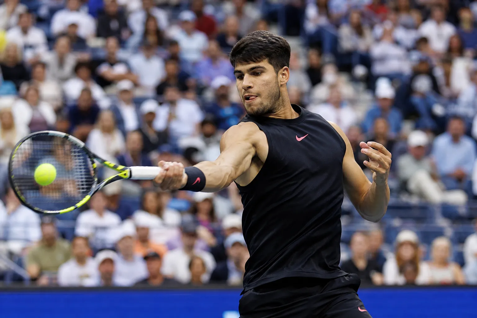 Тенісист Алькарас у США вийшов до чвертьфіналу US Open