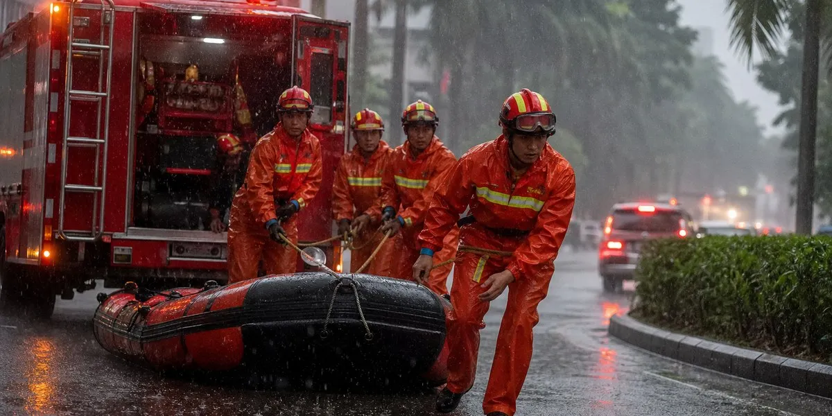 中国因暴雨疏散超过3.1万人——阿纳多卢通讯社