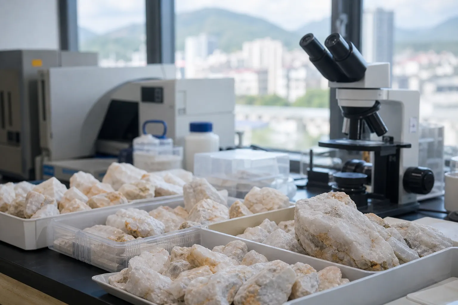 Quartz deposit with properties similar to Spruce Pine discovered in China