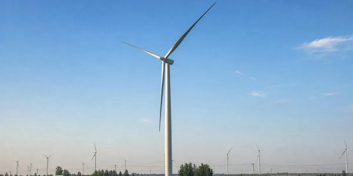 W Chinach uruchomiono najwyższą turbinę wiatrową ze stalowo-betonową wieżą — ECNS