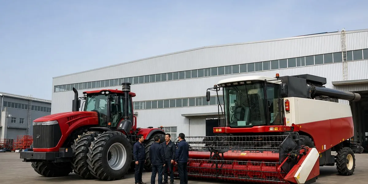 China launches mass production of tractor and grain harvester — ECNS