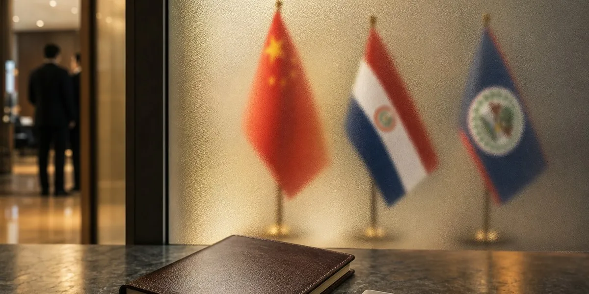 Chiny nałożyły sankcje na ministrów Paragwaju i Belize — Channel NewsAsia