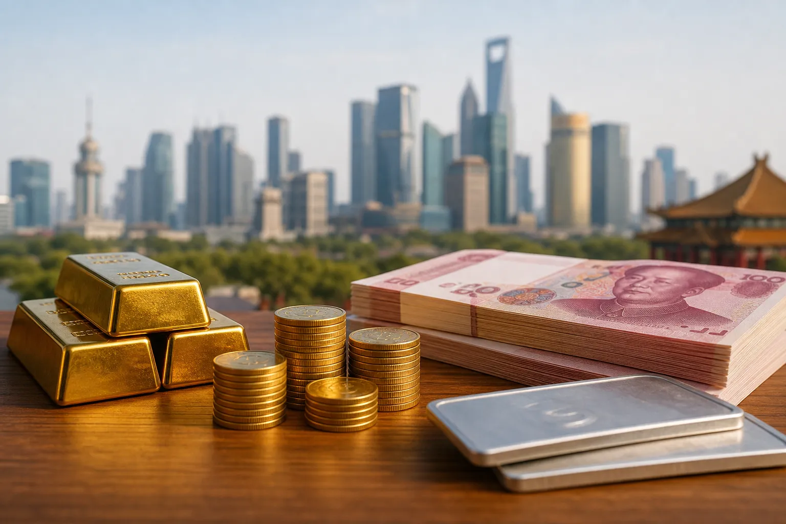Валютные резервы Китая выросли до 3,4383 трлн долларов
