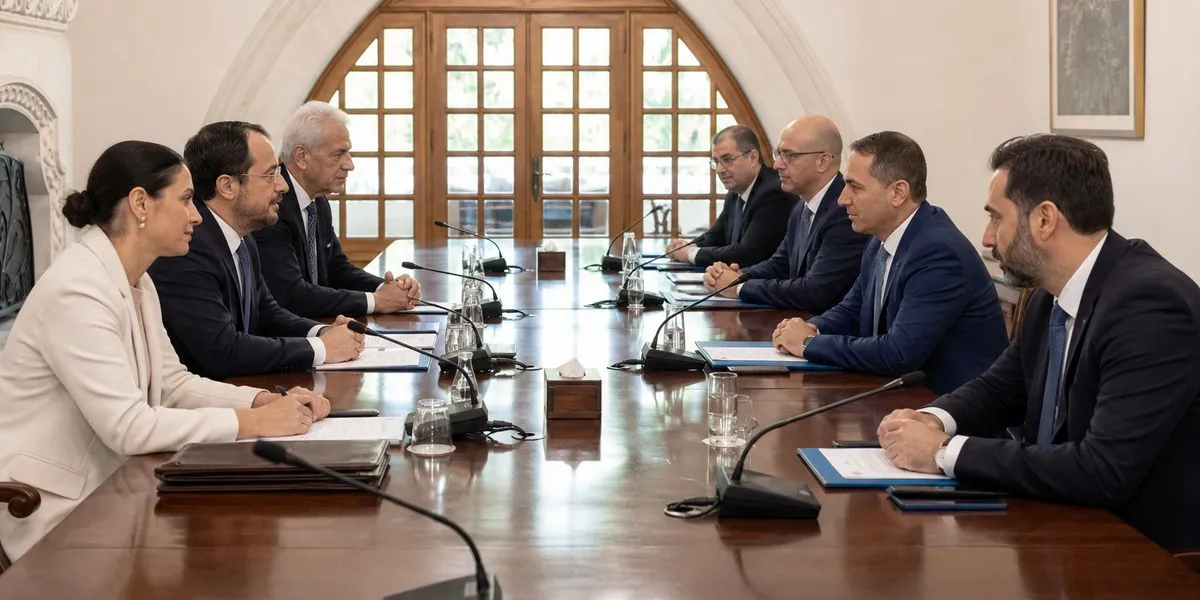 Prezydent Cypru przedstawił nowe pomysły na spotkaniu z Erhürmanem — Cyprus Mail