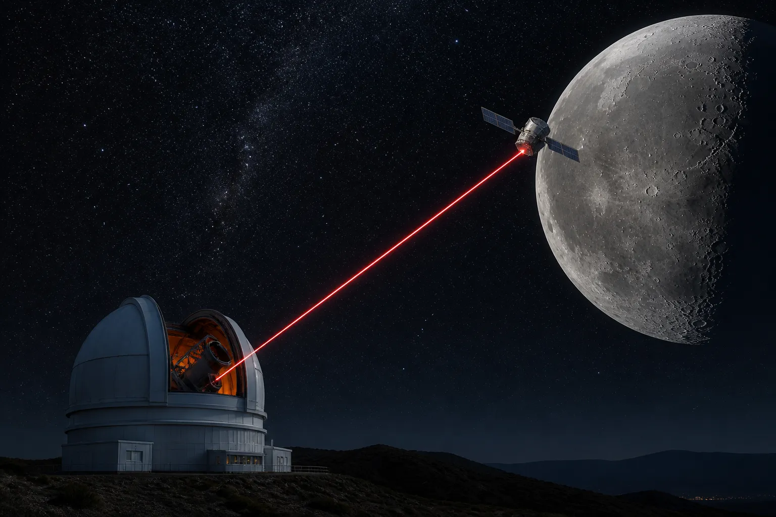 China reports two-way laser communication between Earth and Moon — ECNS