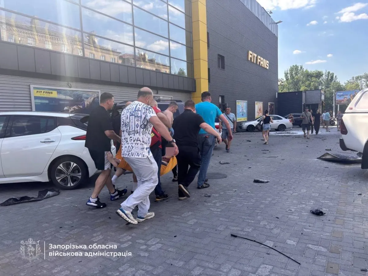 Russians attacked residential buildings and a sports complex in Zaporizhzhia; there are casualties