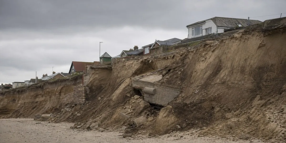 At least 183 homes demolished due to erosion in eastern England — The Guardian