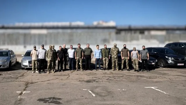 Литва передала Україні дев’ять автомобілів для Сил оборони