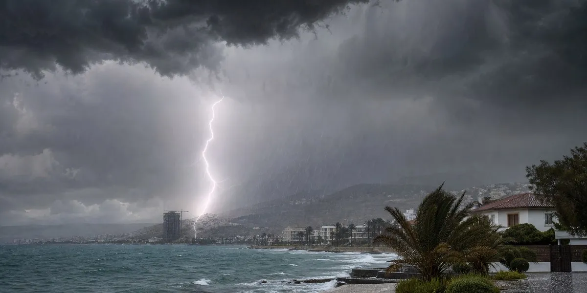 На Кіпрі оголосили жовте попередження через сильні грози — Cyprus Mail
