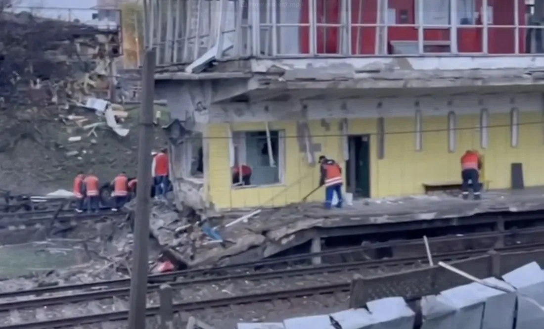 Video: The aftermath of the Russian attack on the Chernihivska metro station was shown in Kyiv