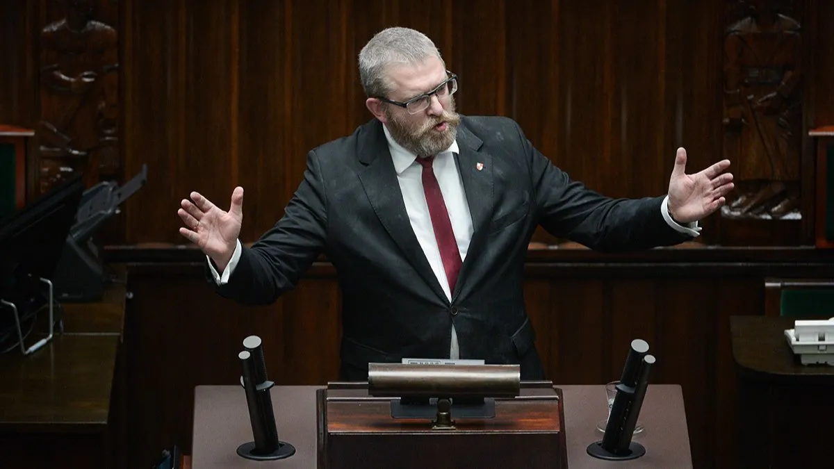 Європарламент зняв недоторканність із польського депутата Гжегожа Брауна