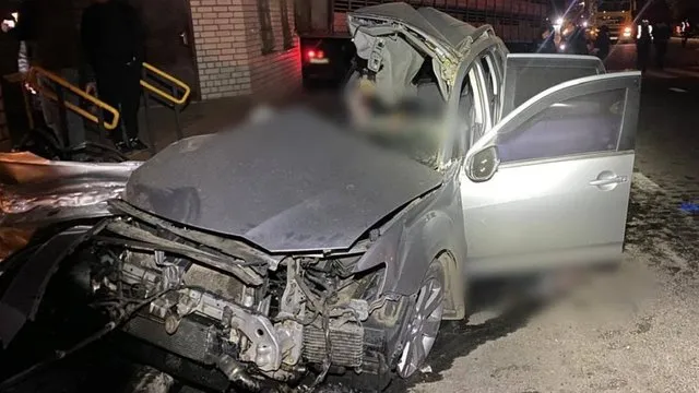 Two people were killed and a child was injured in a traffic accident in the Kharkiv region