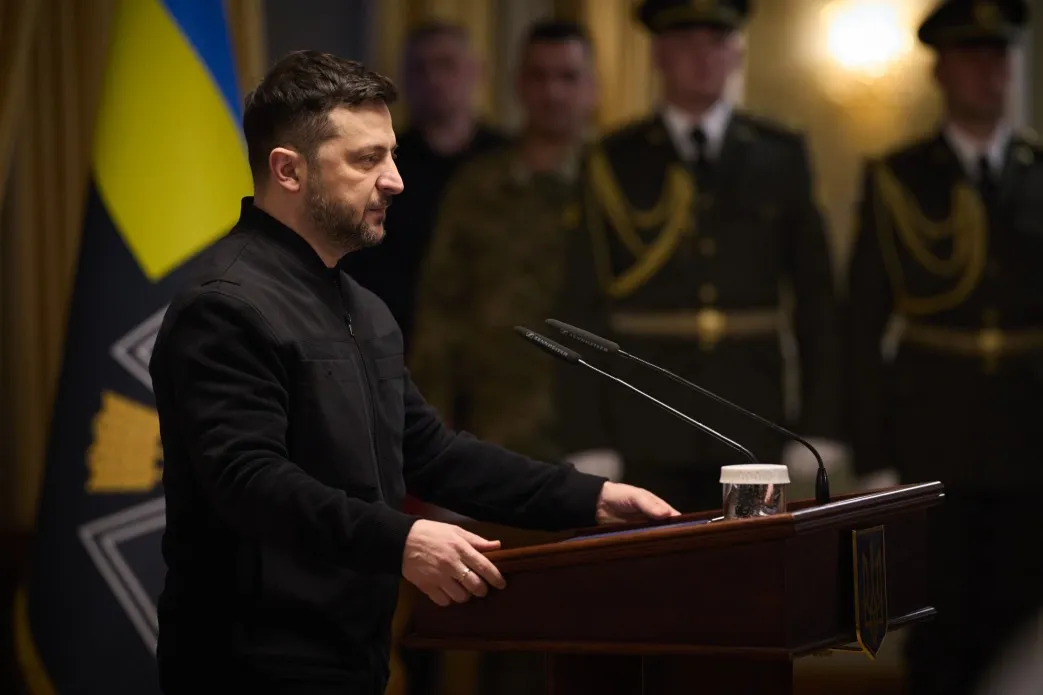 Зеленський відзначив розвідників державними нагородами