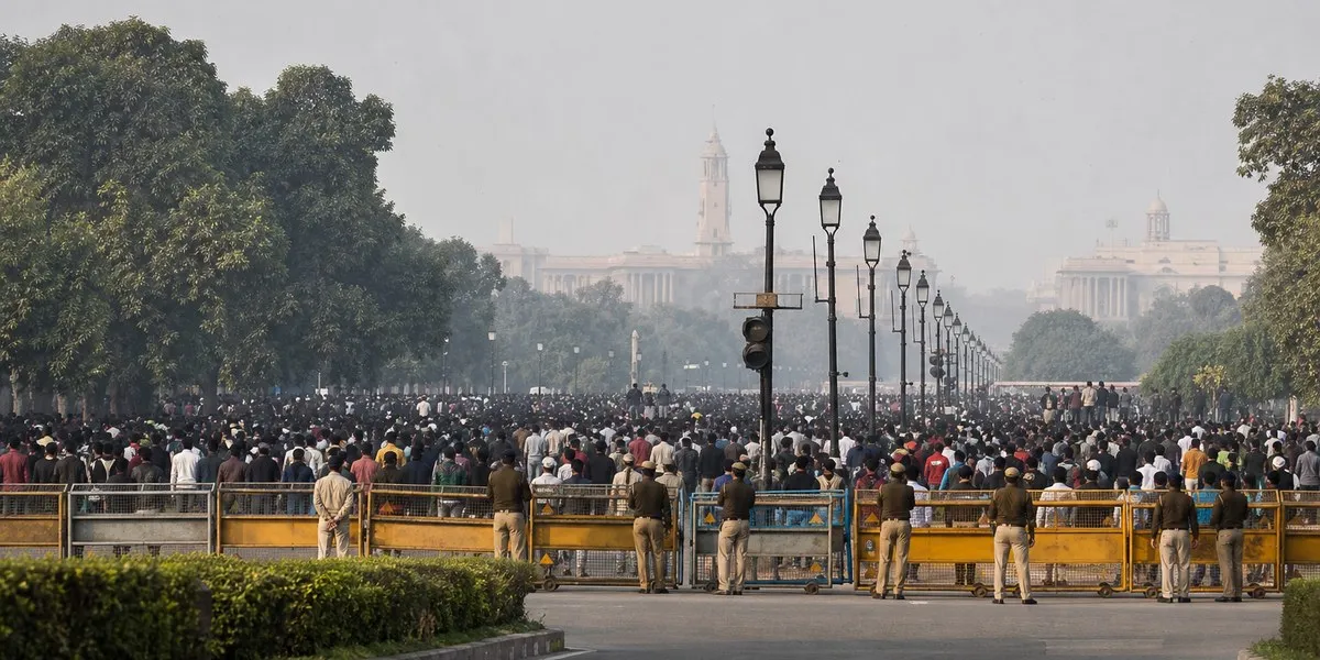 Protests intensify in Delhi over voter roll revision — CNBC