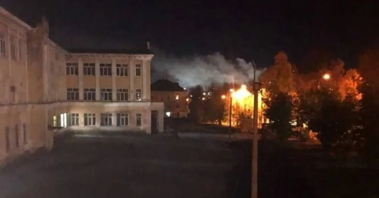 В РФ дрони атакували промисловий об’єкт у Пермі, спалахнула пожежа